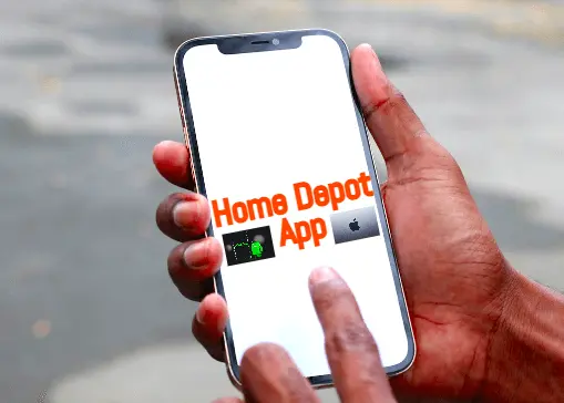 Home Depot App user guide